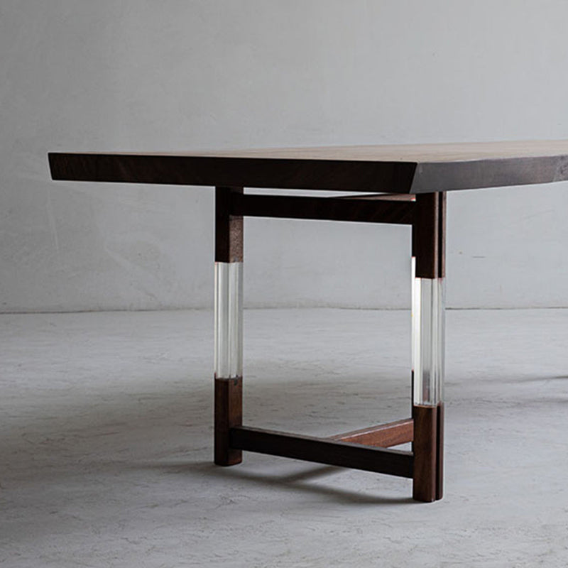 Acrylic Modern Wood Table Legs WTL-005
