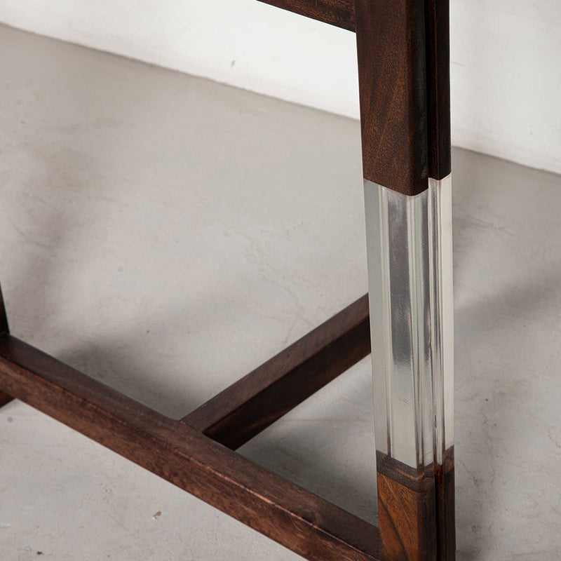 Acrylic Modern Wood Table Legs WTL-005