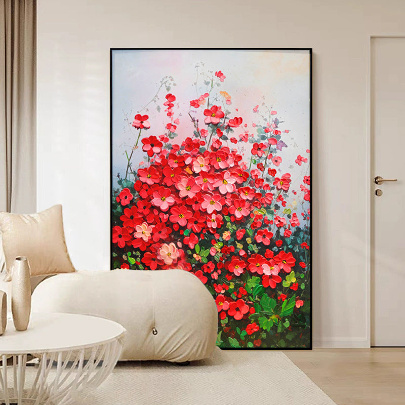 Hand-painted Oil Painting Living Room Decorative Painting Three-dimensional Textured Wave Wall Hanging