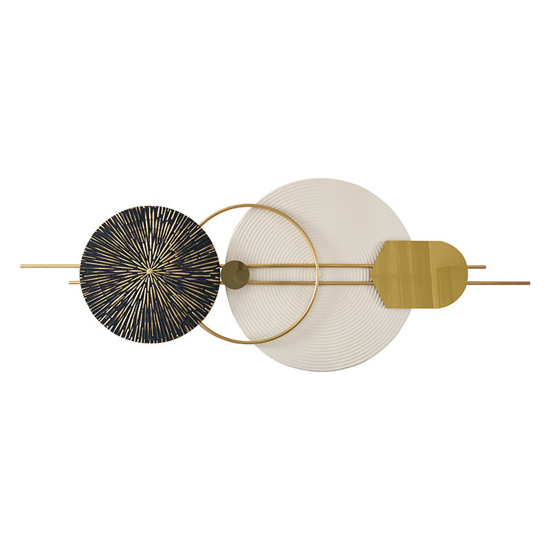 Light Luxury Metal 3D Wall Decoration Background Wall Modern Wall Hanging Ornaments