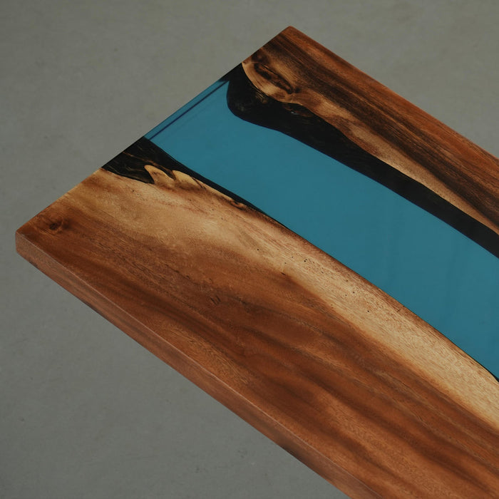 Custom Walnut Epoxy Conference Tables for Office WRT-60