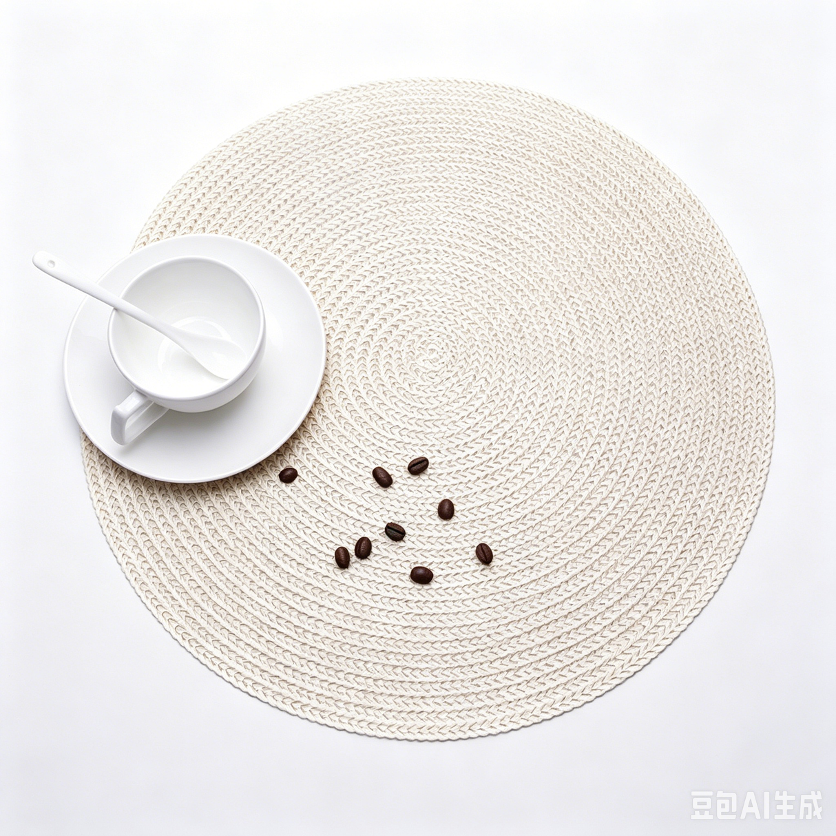 Creative Round PVC Leaf Placemats Waterproof Oil-proof Heat-insulating Placemats