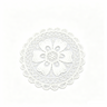 Mesh  Coffee Coaster Placemats  Embroidered Pastoral Coaster Coffee Table Mats