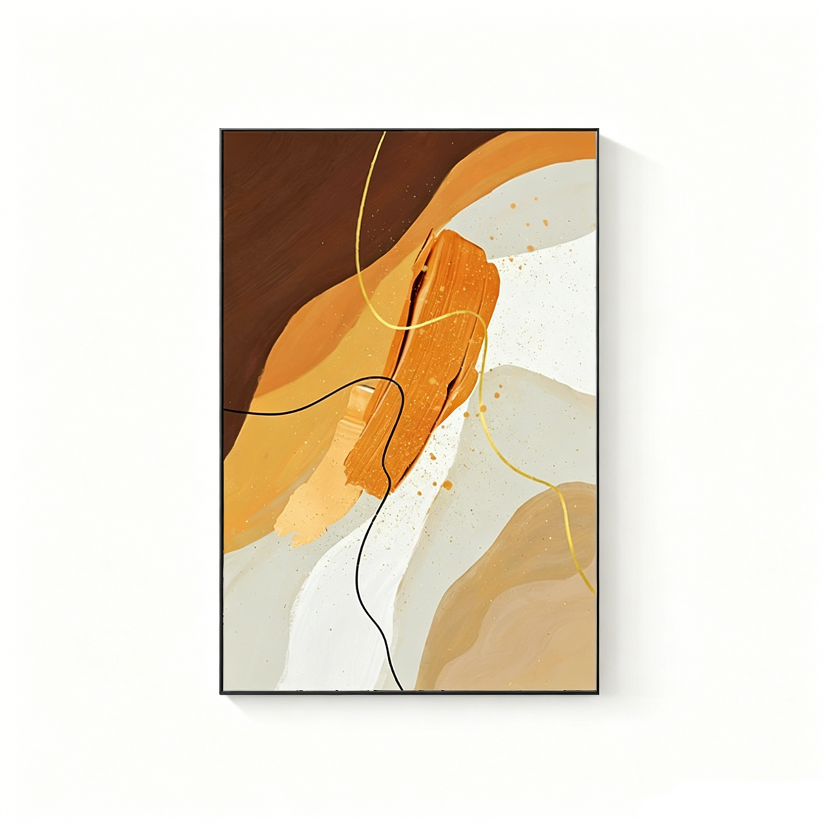 Modern Abstract Wall Art Living Room Sofa Background Wall