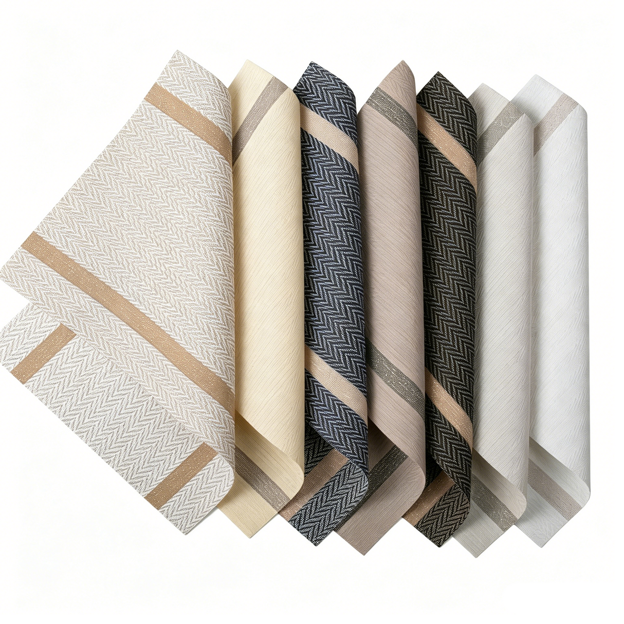 Imitation Woven Retro Placemats PVC Placemats