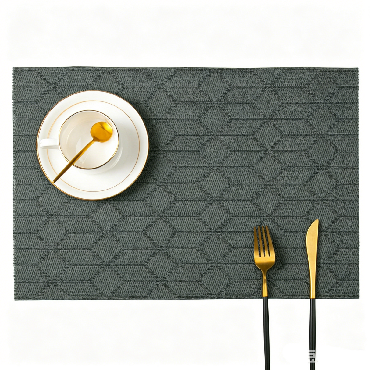 PVC Retro Placemats PVC Teslin Mesh Placemats