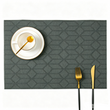 PVC Retro Placemats PVC Teslin Mesh Placemats
