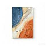 Modern Abstract Wall Art Living Room Sofa Background Wall