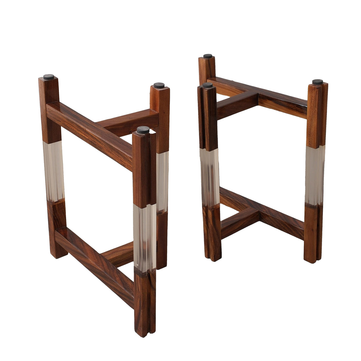 Acrylic Modern Wood Table Legs  WTL-005