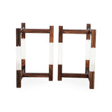 Acrylic Modern Wood Table Legs  WTL-005