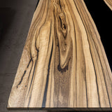 Custom Black Walnut Epoxy Resin River Table Black Resin BRT-13