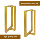 Metal Tables Legs Gold Steel Table Legs T-Shape L003