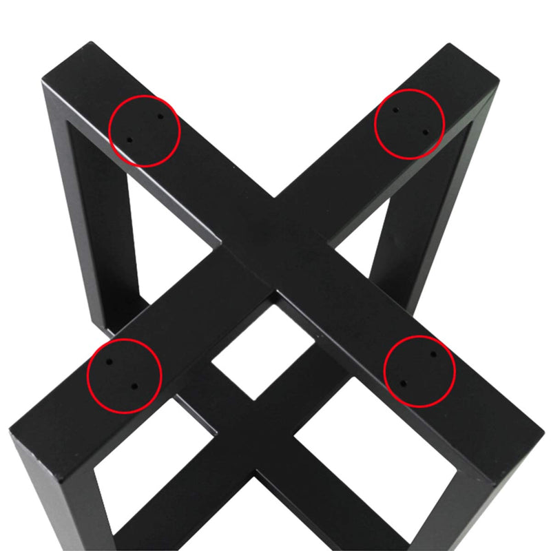 Black Metal Table Legs  for Coffee Table L005
