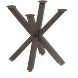 Black Metal Table Legs X-Shape for Coffee Table L004