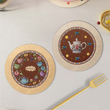 Retro-chic Coffee Coaster Heat-resistant Cute placemat Luxurious mat Teacup Mat