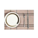PVC Woven Placemats European Striped and Checkered Patterns