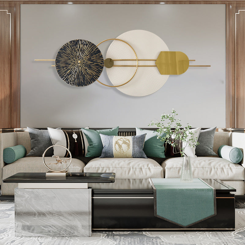 Light Luxury Metal 3D Wall Decoration Background Wall Modern Wall Hanging Ornaments