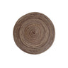 Nordic Style Faux Cotton Yarn Round Ramie Woven Coaster heat-insulating Plate mat Placemats