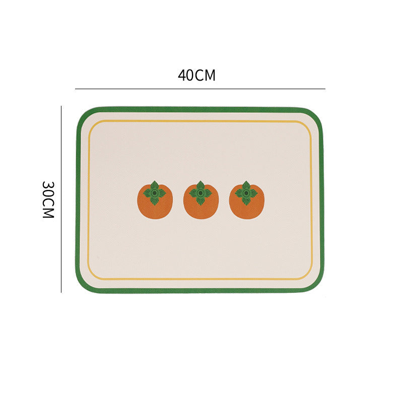 Leather Placemat Oil-proof Waterproof American-style Luxury Placemat