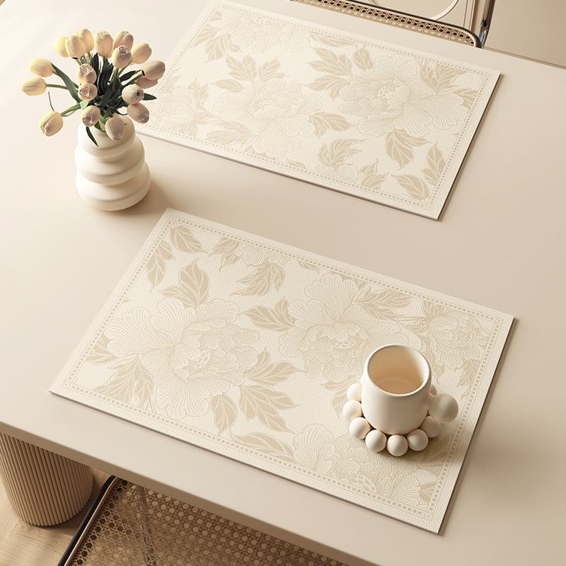 French Style Luxurious High-end Waterproof Oil-proof Heat-resistant Placemat