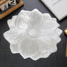 Lotus Flower Placemat Heat-proof Waterproof Oil-proof Washable PVC Heat-insulating Mat