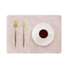 Leather Placemat Textured Fabric Waterproof Oil-proof Nordic Style Heat-insulating Mat