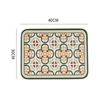 Leather Placemat Oil-proof Waterproof American-style Luxury Placemat