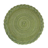 Faux Cotton Yarn Placemats, cable knit, Heat-insulating Mats Coasters
