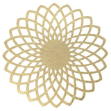 PVC Hollowed-out Placemats Tablemats Non-slip Waterproof No-wash Heat-insulating Mats