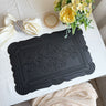 PVC Placemats Retro Style European Creative Mats Nordic waterproof Oil-proof Western Placemats