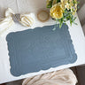 PVC Placemats Retro Style European Creative Mats Nordic waterproof Oil-proof Western Placemats