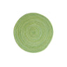 Nordic Style Faux Cotton Yarn Round Ramie Woven Coaster heat-insulating Plate mat Placemats