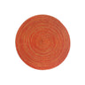 Nordic Style Faux Cotton Yarn Round Ramie Woven Coaster heat-insulating Plate mat Placemats