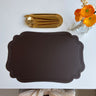 Leather Placemats Retro Style European Creative Mats Nordic Waterproof Oil-proof Western Placemats