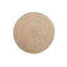 Nordic Style Faux Cotton Yarn Round Ramie Woven Coaster heat-insulating Plate mat Placemats