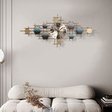 Decorative Wall Hangings for Living Room Sofas Metal Wrought iron Creative Wall Hangings