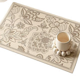 American Style Leather Placemat Heat-resistant Waterproof Oil-proof Placemat