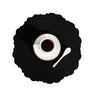 Round Embossed Coaster Retro Style European Creative Mats Nordic Placemats Waterproof Oil-proof