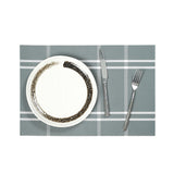 PVC Woven Placemats European Striped and Checkered Patterns