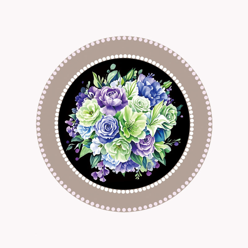 Flower Coffee Coasters Heat-insulating Quick-drying Coffee Cup Mat