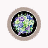 Flower Coffee Coasters Heat-insulating Quick-drying Coffee Cup Mat