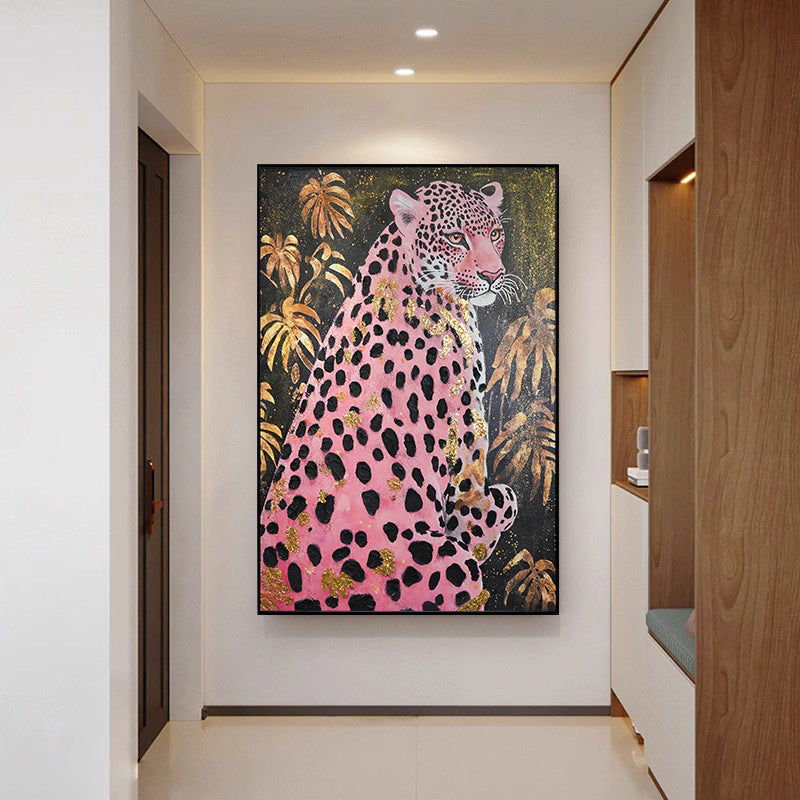 Hand-painted Oil Painting Living Room Decorative Painting Three-dimensional Textured Wave Wall Hanging