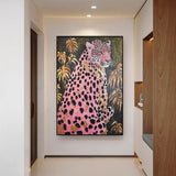 Hand-painted Oil Painting Living Room Decorative Painting Three-dimensional Textured Wave Wall Hanging