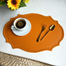 Leather Placemats Retro Style European Creative Mats Nordic waterproof Oil-proof Western Placemats