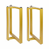 Metal Tables Legs Gold Steel Table Legs T-Shape L003