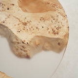 Custom Poplar Clear Epoxy Round Coffee Table CRT-14