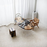 Handmade Poplar Wood Epoxy Table for Modern Home Decors PRT-10