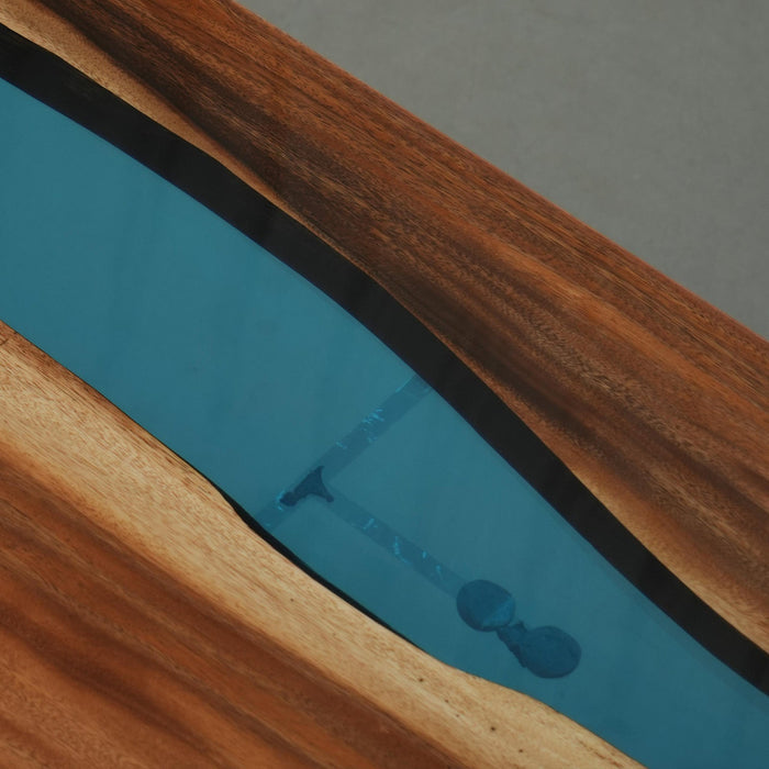 Custom Walnut Epoxy Conference Tables for Office WRT-60
