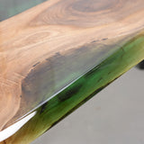 Premium Black Walnut Live Edge Epoxy River Table BRT-91