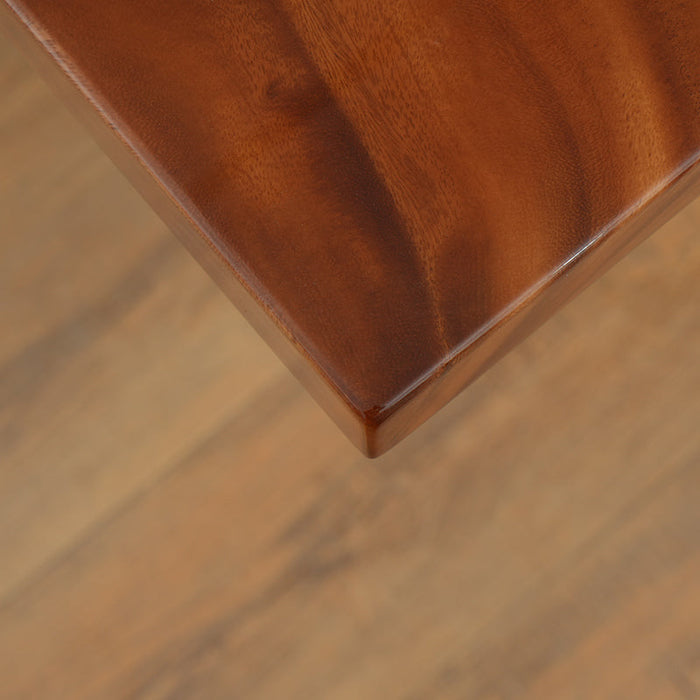 Custom Walnut Rectangle Epoxy Conference Room Table WRT-58